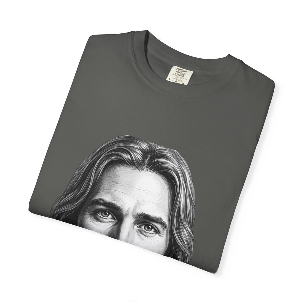Jesus Portrait T-Shirt — "I Am Who I Am" (Exodus 3:14)