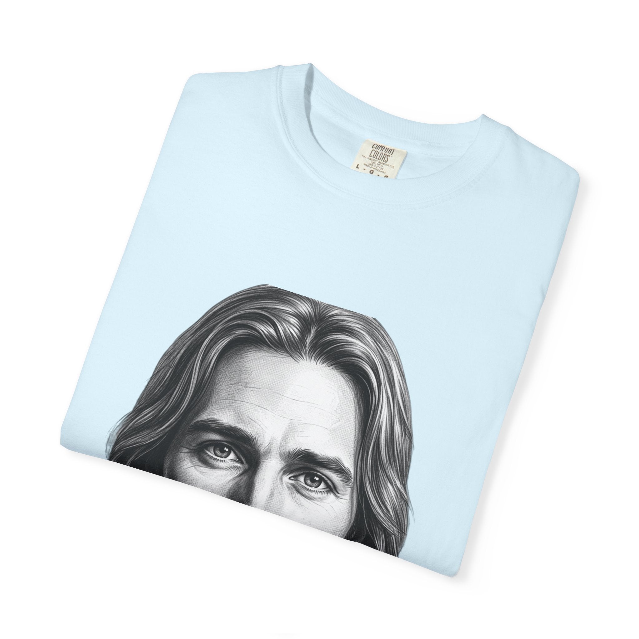 Jesus Portrait T-Shirt — "I Am Who I Am" (Exodus 3:14)