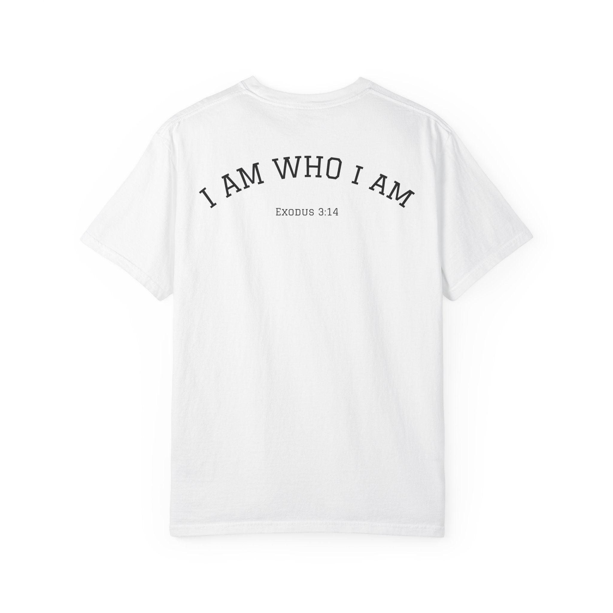 Jesus Portrait T-Shirt — "I Am Who I Am" (Exodus 3:14)