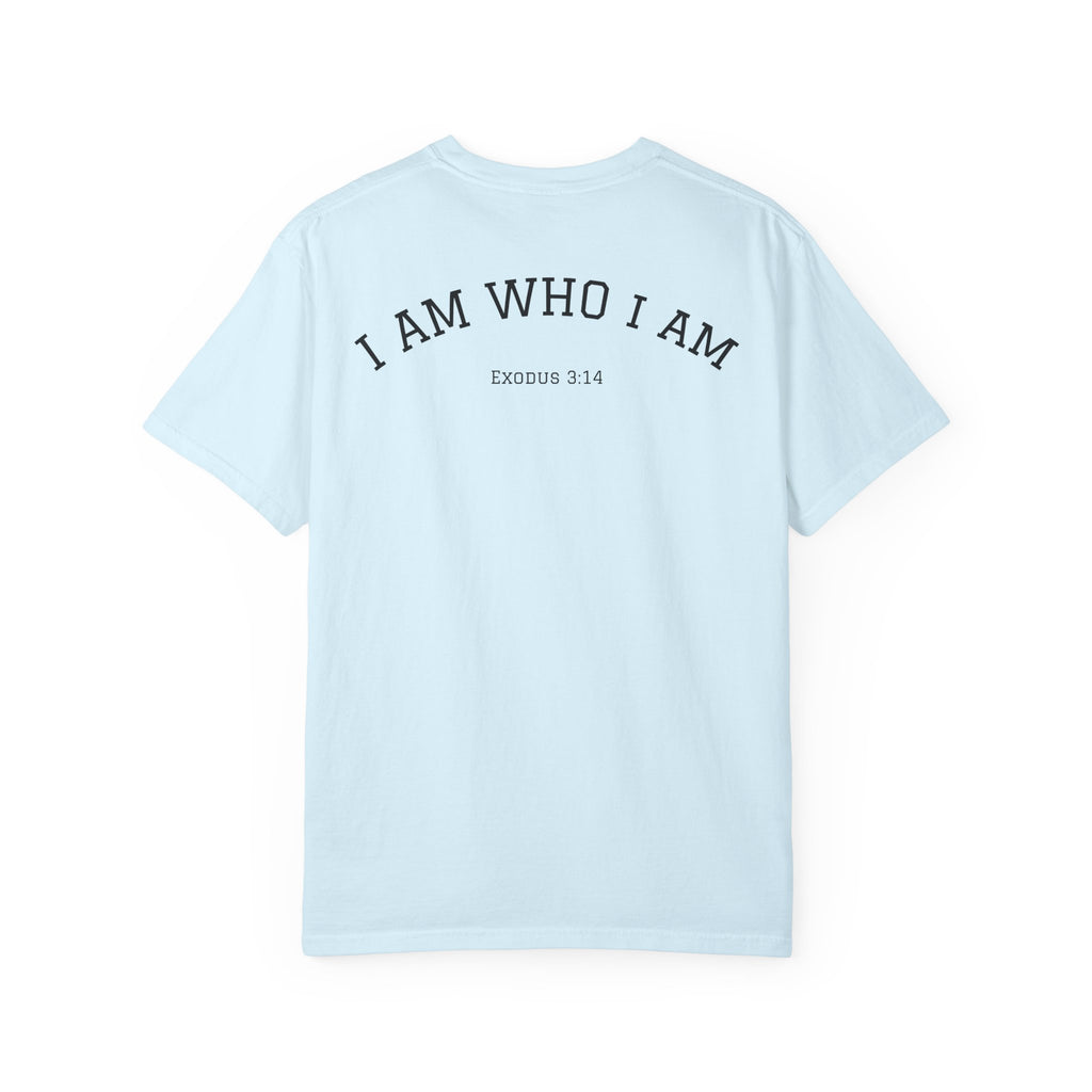 Jesus Portrait T-Shirt — "I Am Who I Am" (Exodus 3:14)