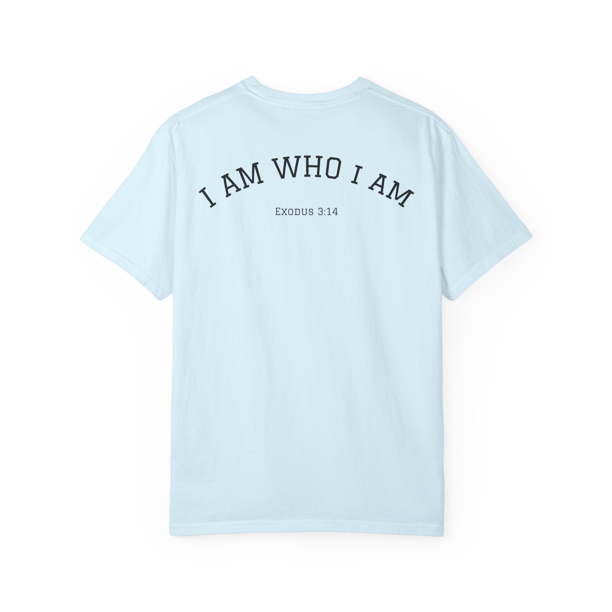 Jesus Portrait T-Shirt — "I Am Who I Am" (Exodus 3:14)