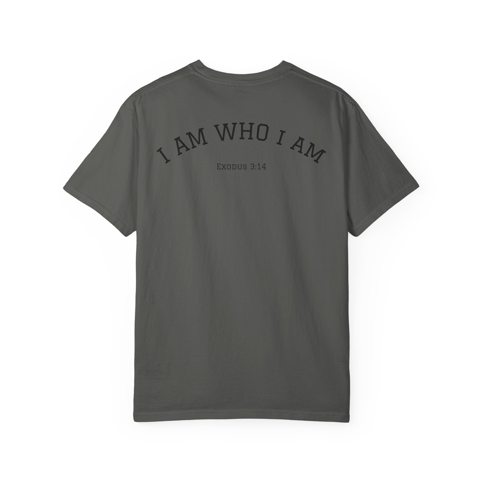 Jesus Portrait T-Shirt — "I Am Who I Am" (Exodus 3:14)